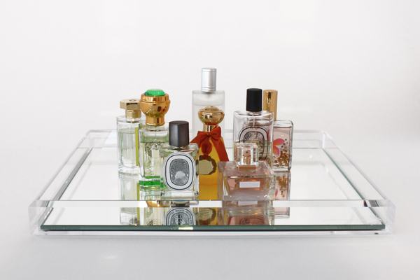AVF Vanity Tray Clear Front Pefume