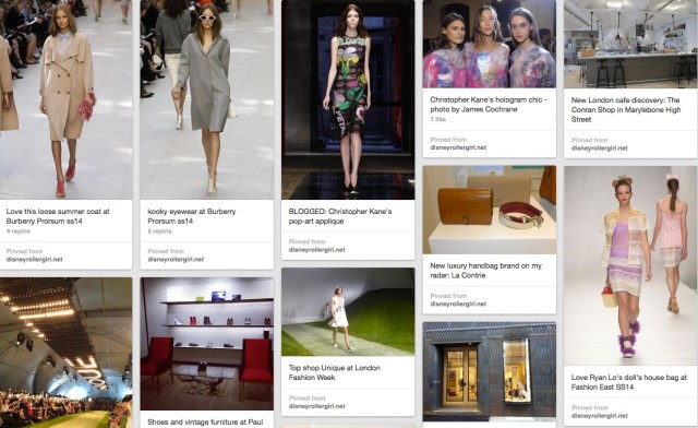 Pintrest LFW