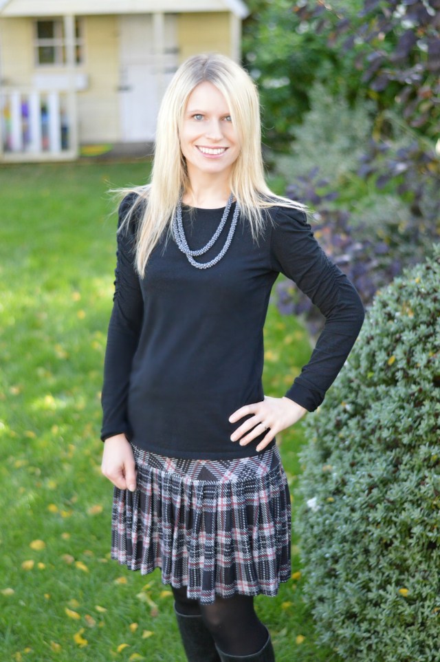 Tartan skirt